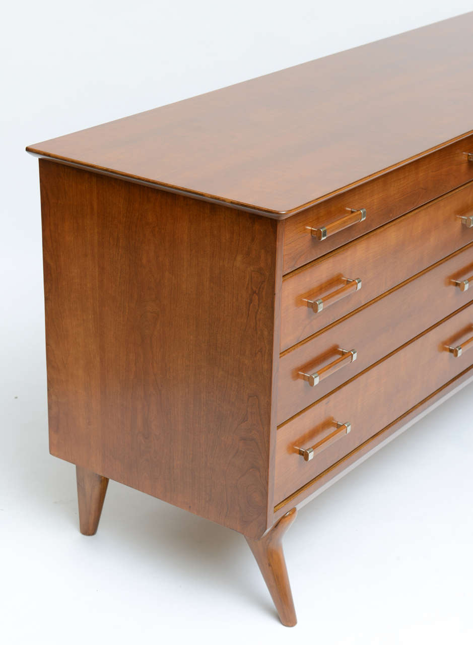 Mid-20th Century Renzo Rutili 1950s Modern Dresser for Johnson Furniture